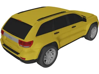 Jeep Grand Cherokee (2012) 3D Model