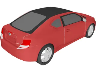 Scion tC 3D Model