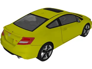 Honda Civic (2012) 3D Model