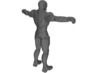 Ironman Mark 6 3D Model