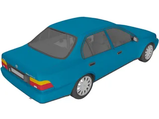 Toyota Corolla 1.6 XE.I. 3D Model