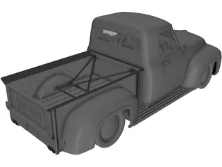 Ford F100 (1955) 3D Model