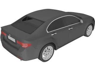Honda Accord Sedan (2009) 3D Model