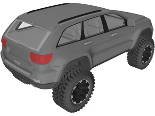 Jeep Grand Cherokee Off-Road Edition (2012) 3D Model