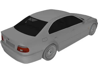 BMW 5-Series E39 3D Model