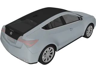 Acura ZDX (2010) 3D Model