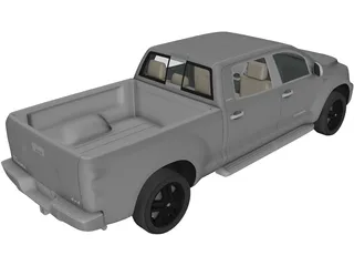 Toyota Tundra Pick Up (2008) 3D Model