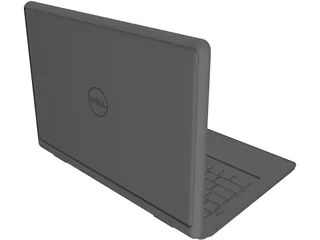 Dell Notebook 3D Model