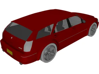 Dodge Magnum SRT8 3D Model