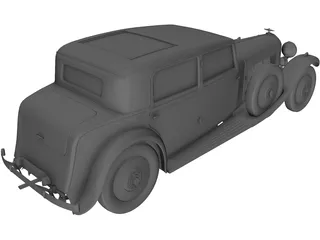 Bentley (1932) 3D Model