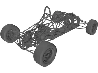 Chassis F600 3D Model