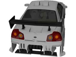 Nissan Skyline GTR [Tuned] 3D Model