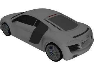 Audi R8 3D Model