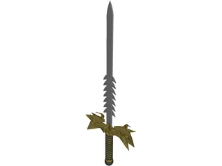 Sword Of Power 3D Model