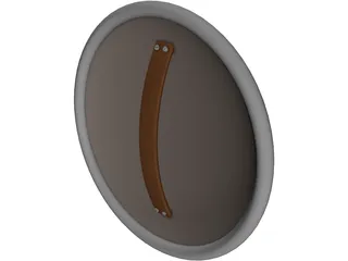 Spiked Buckler 3D Model