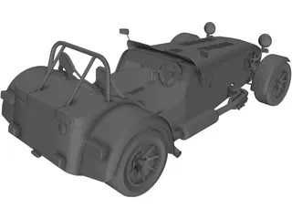 Caterham R500 3D Model