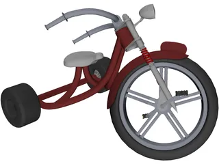 Kids Trike 3D Model