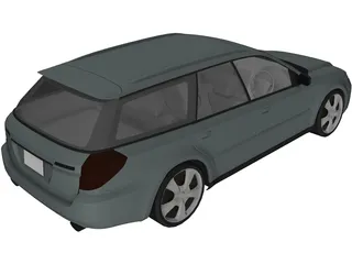 Subaru Outback 3D Model