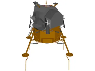Apollo Lunar Module LEM 3D Model