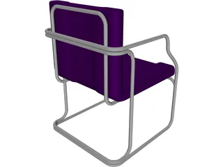 Chair Guest 3D Model