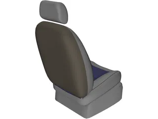 Car Seat 3D Model