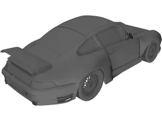 Porsche 911 993 (2001) 3D Model
