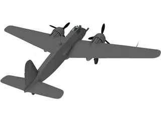 Henschel Hs 129 B 3D Model