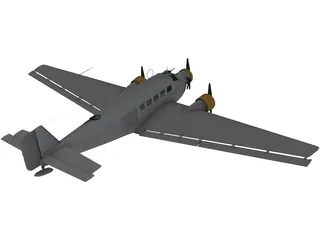 Junkers Ju 52 G5 3D Model