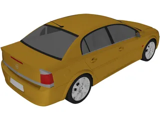 Opel Vectra (2002) 3D Model