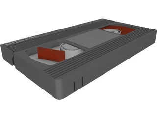 Videotape Digital 3D Model