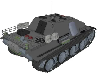 Resource Tank 3D Model