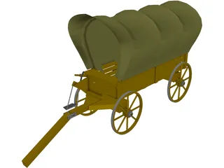 Wagon 3D Model
