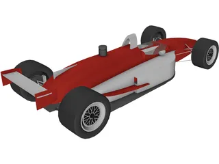 Indy Car 3D Model