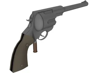 Revolver 3D Model