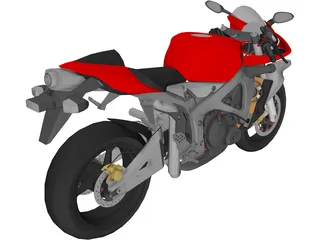 Honda CBR600 Street 3D Model