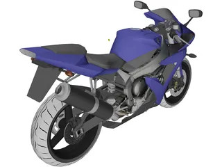 Yamaha R1 (2002) 3D Model