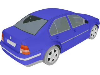 Volkswagen Bora 3D Model
