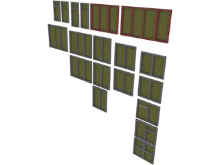 Windows Collection 3D Model