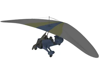 Microlight 3D Model