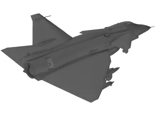 SAAB AJ-37 Viggen 3D Model