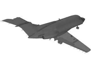 British Aerospace BAe 125 3D Model