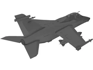Embraer AMX-T Two Seat Trainer 3D Model
