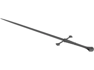 Anduril [Narsil] 3D Model