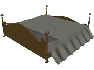 Bed 3D Model