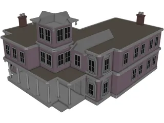 House Victorian 3D Model