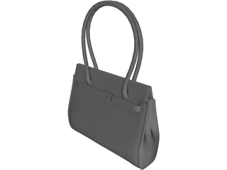 Ladies Handbag 3D Model