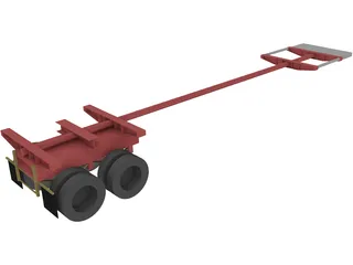 Trailer Groto Extendable (1976) 3D Model