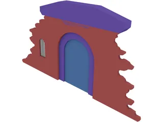 Archway Crypt 3D Model