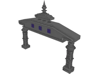 Arch Ceremonial 3D Model