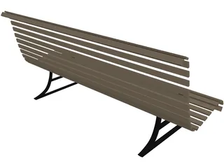 Bench 3D Model